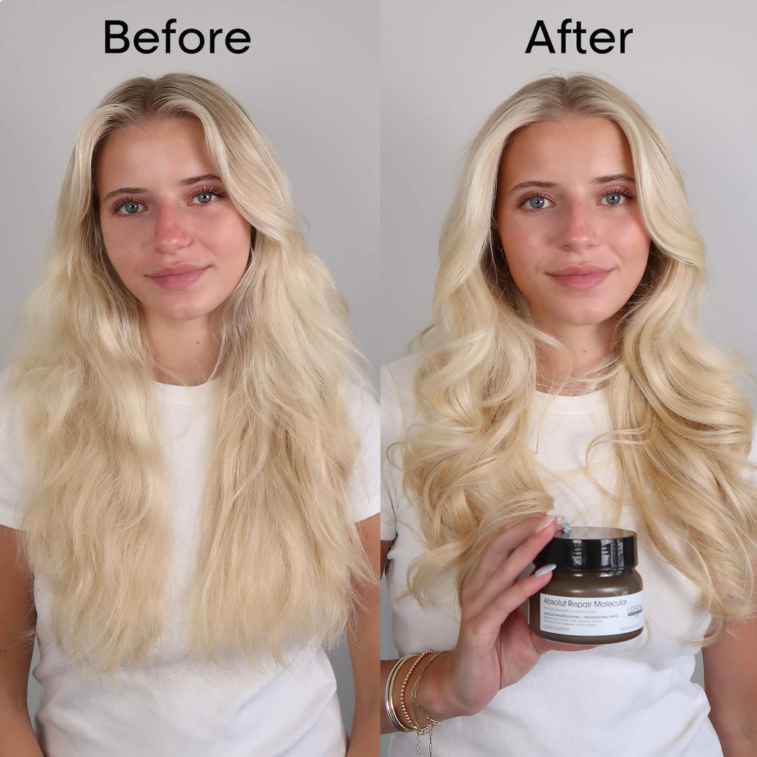 L’Oreal Absolut Repair Molecular professionnel Mask - 250ml | لوريال ماسك لإصلاح الشعر - 250 مل