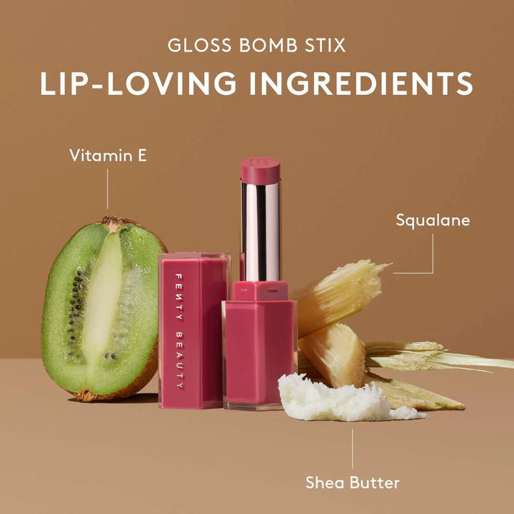 Fenty Beauty Gloss Bomb Stix High-Shimmer Gloss Stick - 3.6g | فينتي بيوتي غلوس للشفاه 3.6 غرام