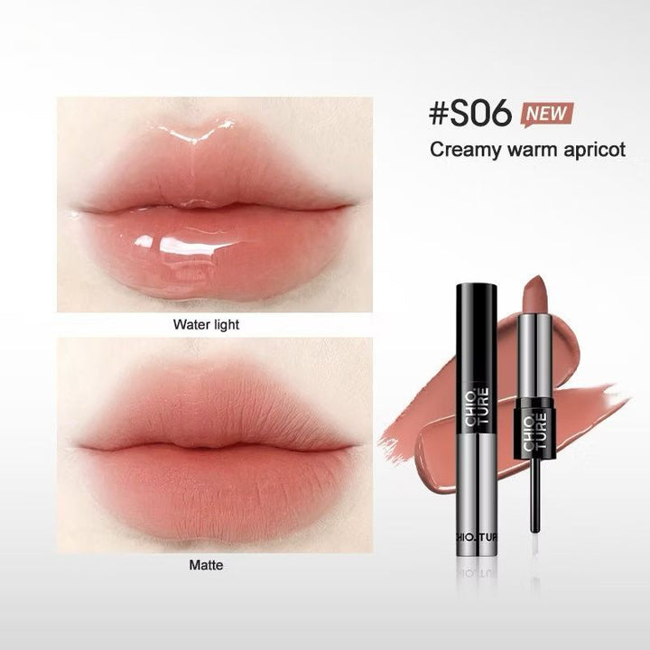 CHIO TURE Double End Lipstick - 2.5g| شيو تور احمر شفاه دبل -2.5 غرام