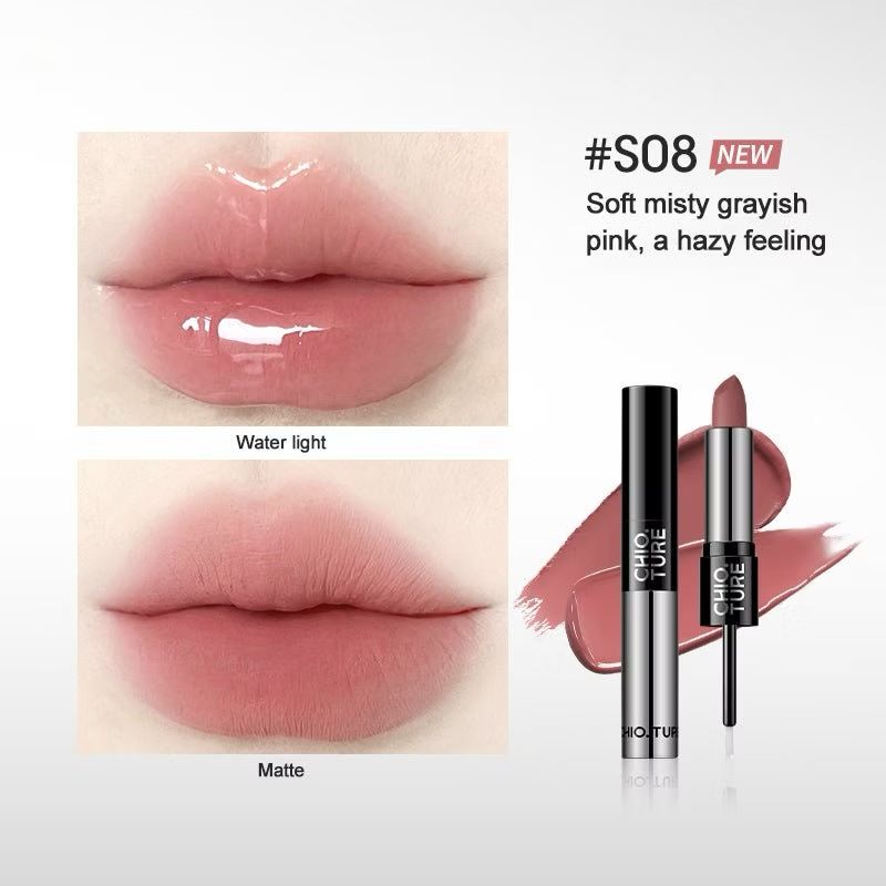 CHIO TURE Double End Lipstick - 2.5g| شيو تور احمر شفاه دبل -2.5 غرام