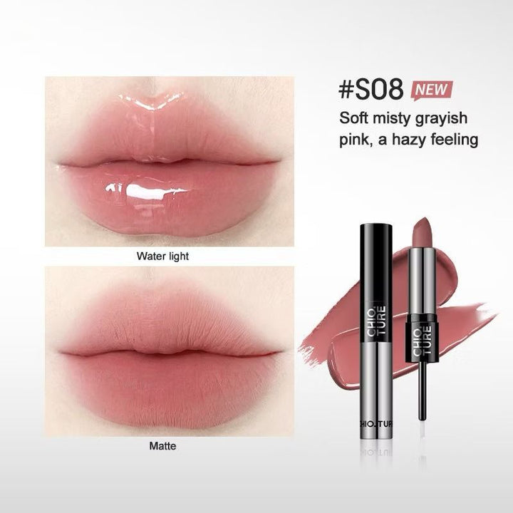 CHIO TURE Double End Lipstick - 2.5g| شيو تور احمر شفاه دبل -2.5 غرام