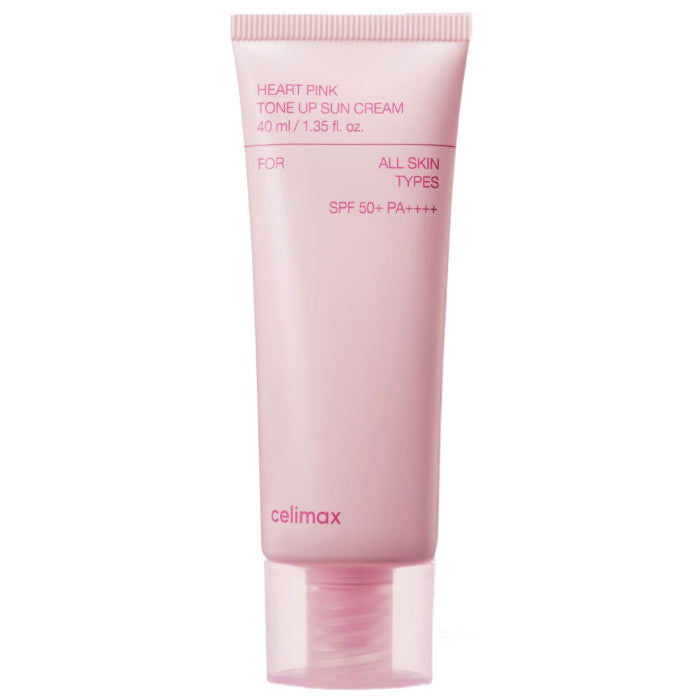 Celimax Heart Pink Tone Up Sun Cream - 40ml | سيليماكس كريم واقي شمسي - 40 مل