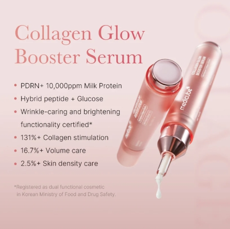 medicube Collagen Glow Booster Milk Serum - 15ml | ميدي كيوب سيروم كولاجين - 15 مل