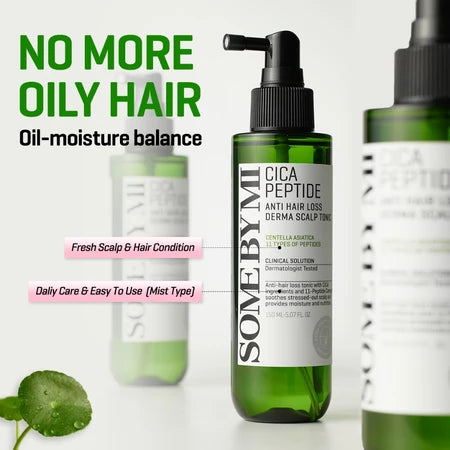 SOME BY MI Cica Peptide Anti Hair Loss Derma Scalp - 150ML | سوم باي مي تونر للشعر ضد تساقد الشعر - 150 مل