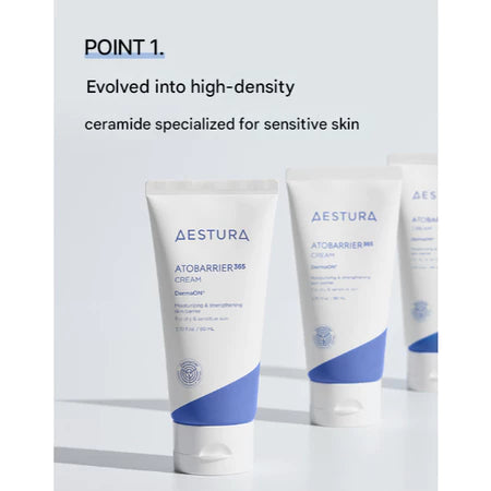 AESTURA Atobarrier 365 DermaOn Face Cream - 80ml | ايستورا كريم مرطب للوجه 365 - 80 مل