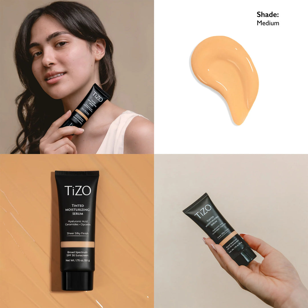 TIZO Tinted Moisturizing Serum Light - 50g | تايزو سيروم مرطب و ملون للوجه - ٥٠ غرام