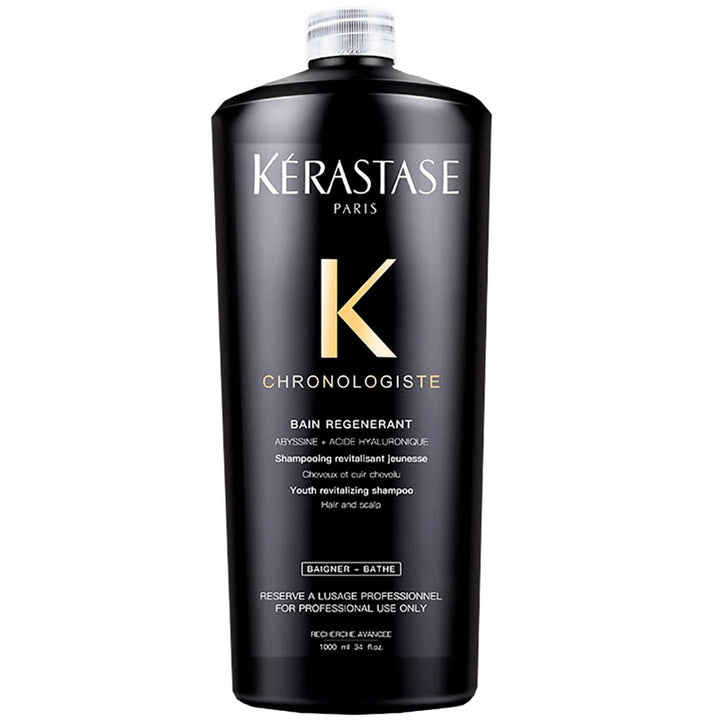 KÉRASTASE Chronologiste Shampoo - 1000ml | كيراستاس شامبو لتجديد الشعر الجاف و المتقدم بالعمر - 1000 مل
