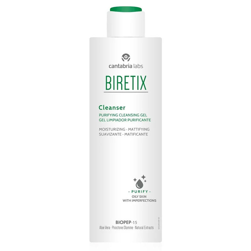 Cantabria Labs Cleanser Purifying Cleansing Gel Oily Skin With Imperfections - 200ml|  كانتابريا لابز جل منقي ومنظف للبشرة الدهنية-200 مل
