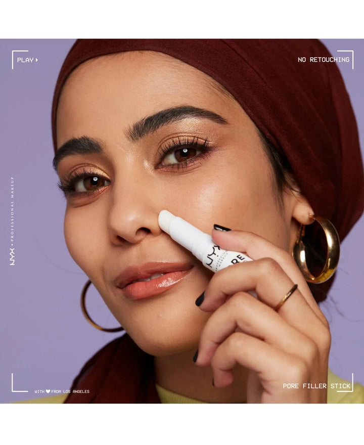 NYX PROFESSIONAL MAKE UP Pore Filler Targeted Stick  - 3g| ان  واي اكس ستيك لتقليص المسام قبل المكياج-3 غرام