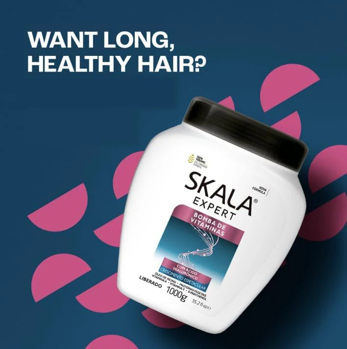 SKALA Expert Bomba Vitaminas - 1000g | سكالا كريم علاج الشعر بتركيبة غنية بالفيتامينات - 1000 غرام