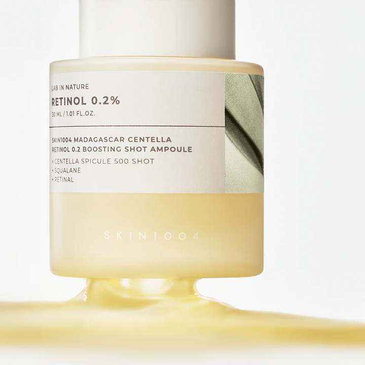 SKIN1004 Retinol 0.2% Boosting Shot Ampoule - 30ml | سكين 1004 سيروم الريتينول للوجه - 30 مل