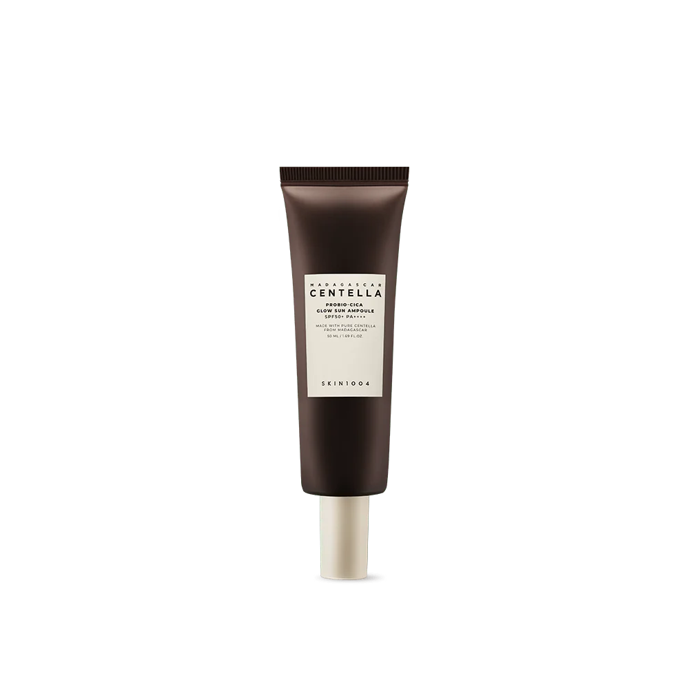 SKIN1004 Probio-Cica Glow Sun Ampoule Spf50 - 50ml | سكين1004 كريم واقي شمسي مرمم spf50 - 50 مل
