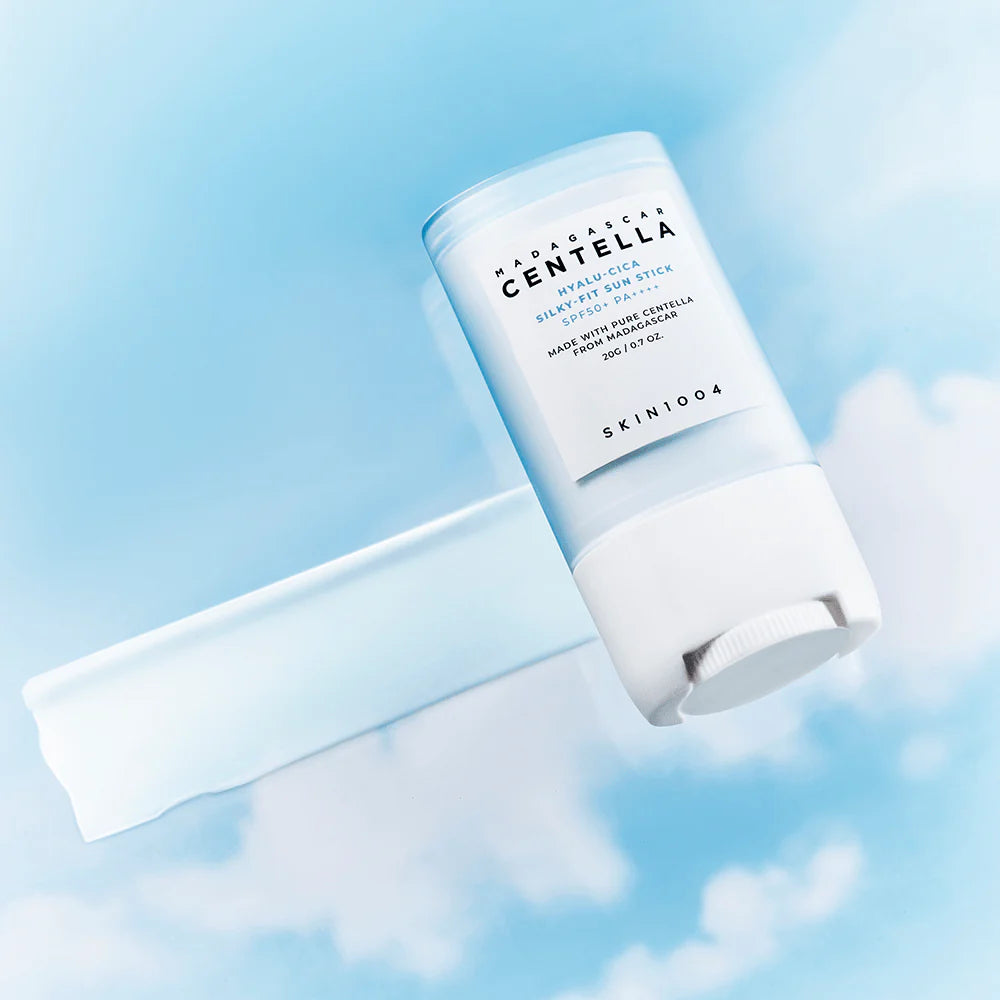 SKIN1004 Hyalu-Cica Silky-Fit Sun Stick Spf50 - 7g | سكين1004 ستيك واقي شمسي بالهيالورونيك و السينتيلا - 7 غرام