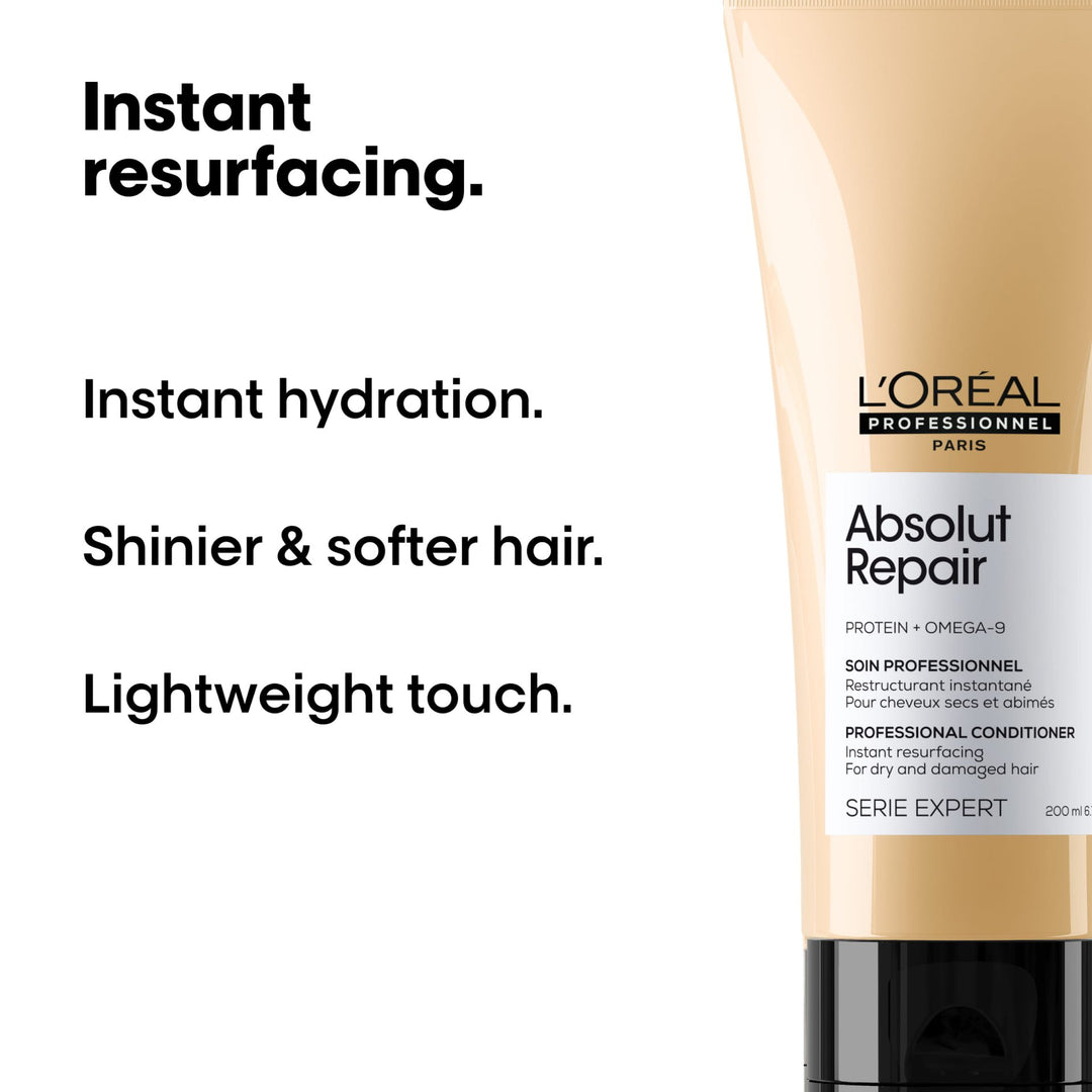 L’Oréal Absolut Repair Conditioner - 200ml | لوريال بلسم لإصلاح الشعر - 200 مل