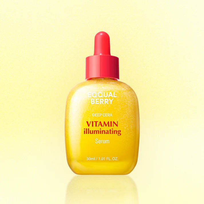 EQQUALBERRY Deep Cera Vitamin Illuminating Serum - 30ml | ايكوال بيري سيروم مضيئ للبشرة - 30 مل