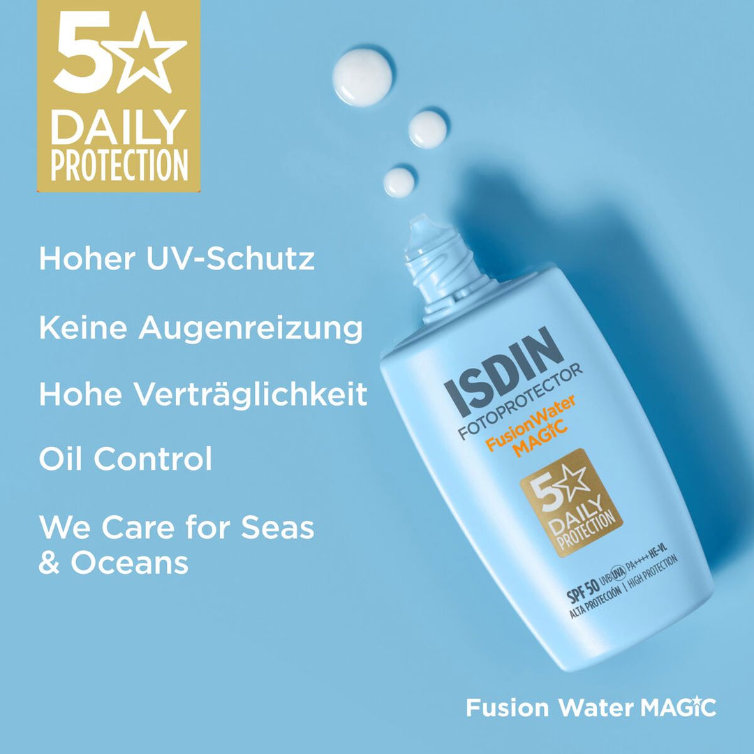 ISDIN Fotoprotector Fusion Water Magic- 50ML | ازدن كريم واقي شمسي بقوام مائي - 50 مل