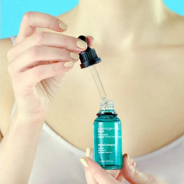 cosmogenesis labs  Anti-Aging Peptide PhytoCollagen Serum 5% - 30ml | سيروم كوزموجينيسيس لابس لمكافحة الشيخوخة بخلاصة الببتيد والكولاجين النباتي 5% – 30 مل