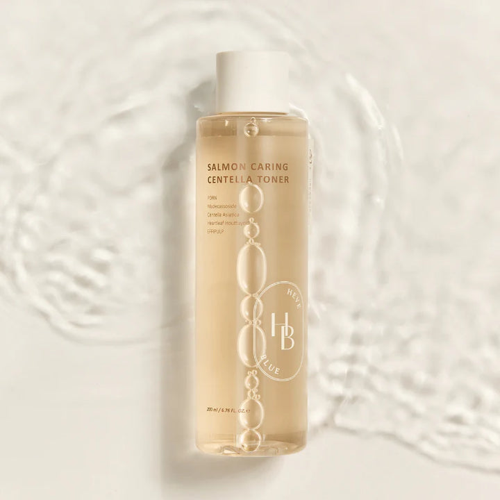 HEVEBLUE Salmon Caring Centella Toner - 200ml | هيفي بلو تونر السالمون للروجه - 200 مل