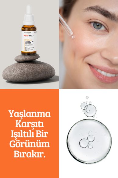 NEW WELL Brightness Caffeine Solution - 30ml | نيو ويل سيروم الكافيين المفتح لتحت العين - 30 مل