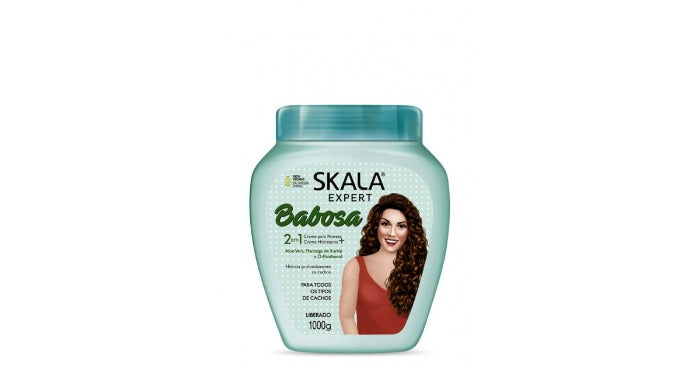 Skala Babosa Aloe Vera 2 in 1 Creme - 1000g | سكالا كريم بابوسا الصبار 2 في 1 - 1000 غرام