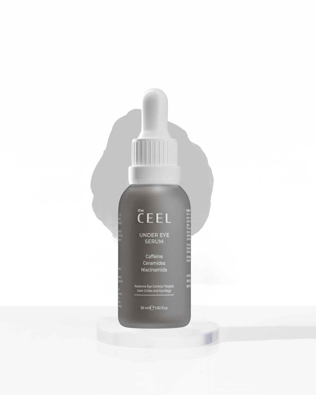 the CEEL Under Eye Serum Caffeine Ceramides Niacinamide - 30ml | ذا سيل سيروم العين بالكافيين والسيراميد والنياسيناميد - 30 مل