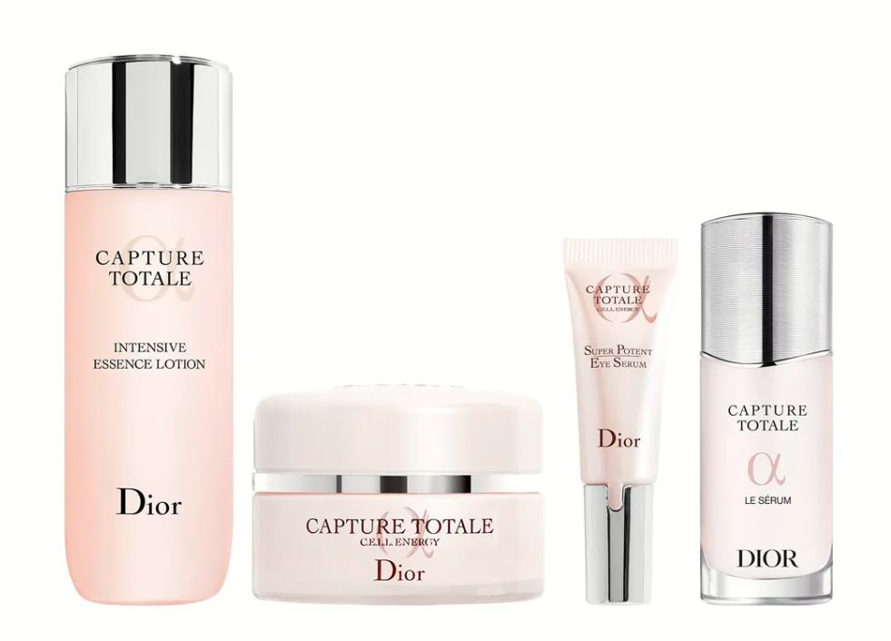 DIOR Capture Totale Youth-Revealing Discovery Ritual - 4 pieces |  ديور مجموعة العناية بالبشرة - 4 قطع