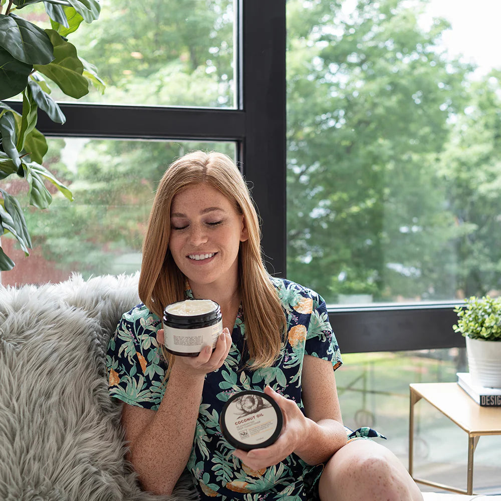 Soapbox Deep Conditioner, Hydrating & Rejuvenating Coconut Oil Treatment for Natural - 354 ml |سوب بوكس بلسم عميق بزيت جوز الهند للترطيب والتجديد للشعر الطبيعي – 354 مل