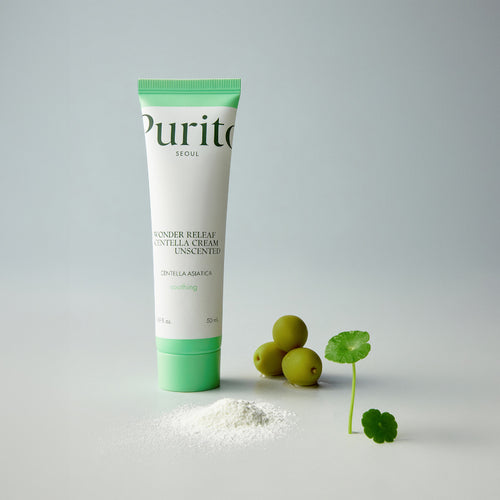 Purito Wonder Releaf Centella Cream - 50ml | بيوريتو كريم مرطب وندر ريليف سينتيلا - 50 مل