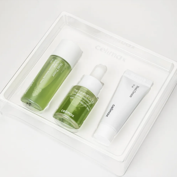celimax Noni Starter Kit Calming + Radiance Kit - 20x10x10ml | سيليماكس مجموعة للعناية بالبشرة - 20x10x10 مل