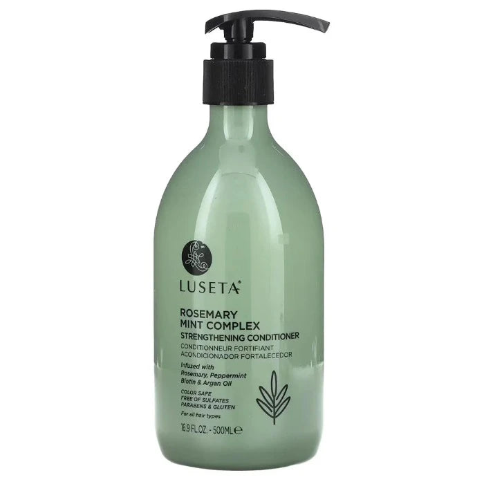 LUSETA Rosemary Mint Complex Strengthening Conditioner - 500ml | لوسيتا بلسم التقوية باكليل الجبل - 500 مل