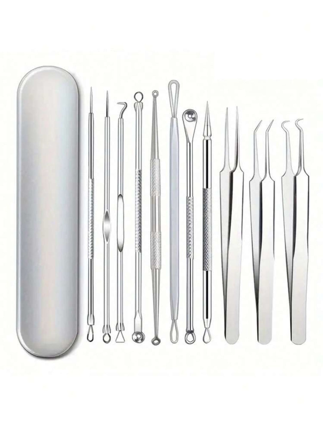 Aesthetic needle to remove blackheads - 11pcs