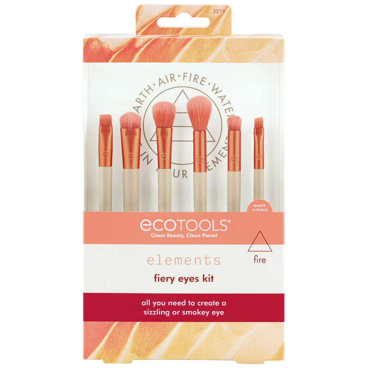 Elements Fiery Eyes Kit 6pcs | مجموعة فراشي مكياج - 6 قطع