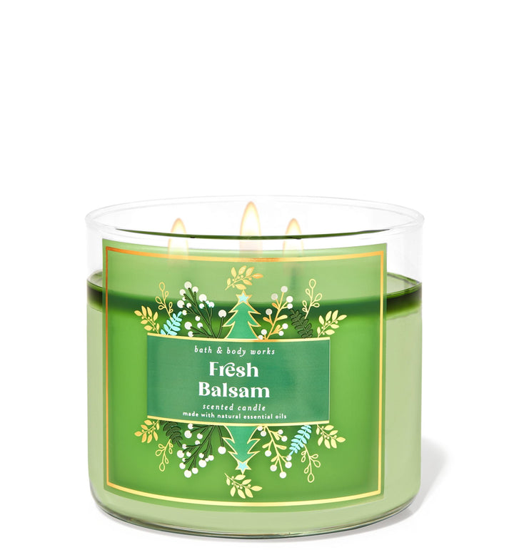 Fresh Balsam 3-Wick Candle - 411g |شمعة معطرة - 411 غ