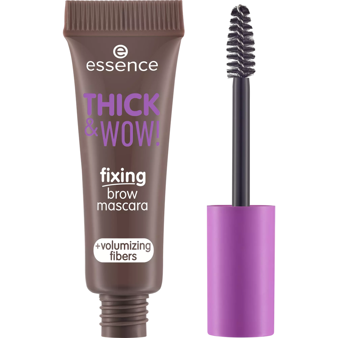 Essence Thick & Wow! Fixing Brow Mascara | ايسنس ماسكارا تحديد الحواجب