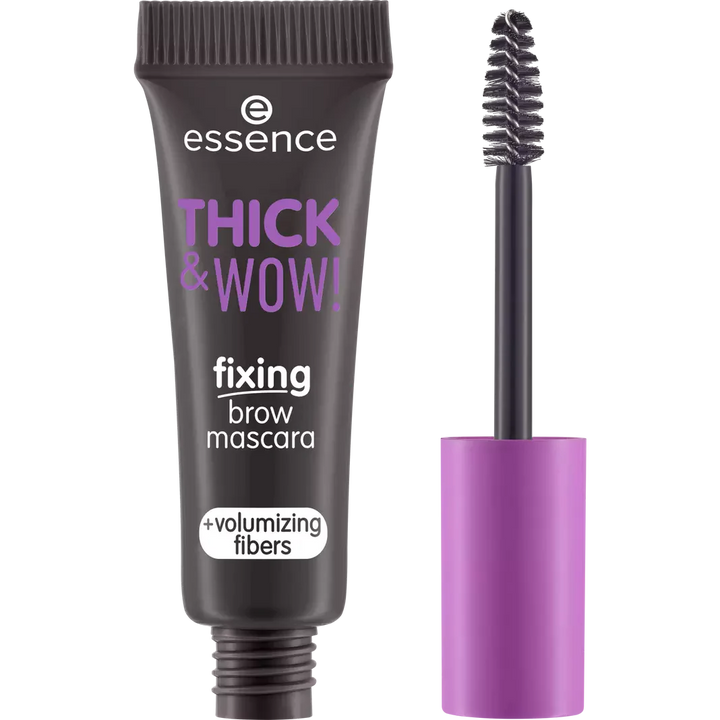 Essence Thick & Wow! Fixing Brow Mascara | ايسنس ماسكارا تحديد الحواجب