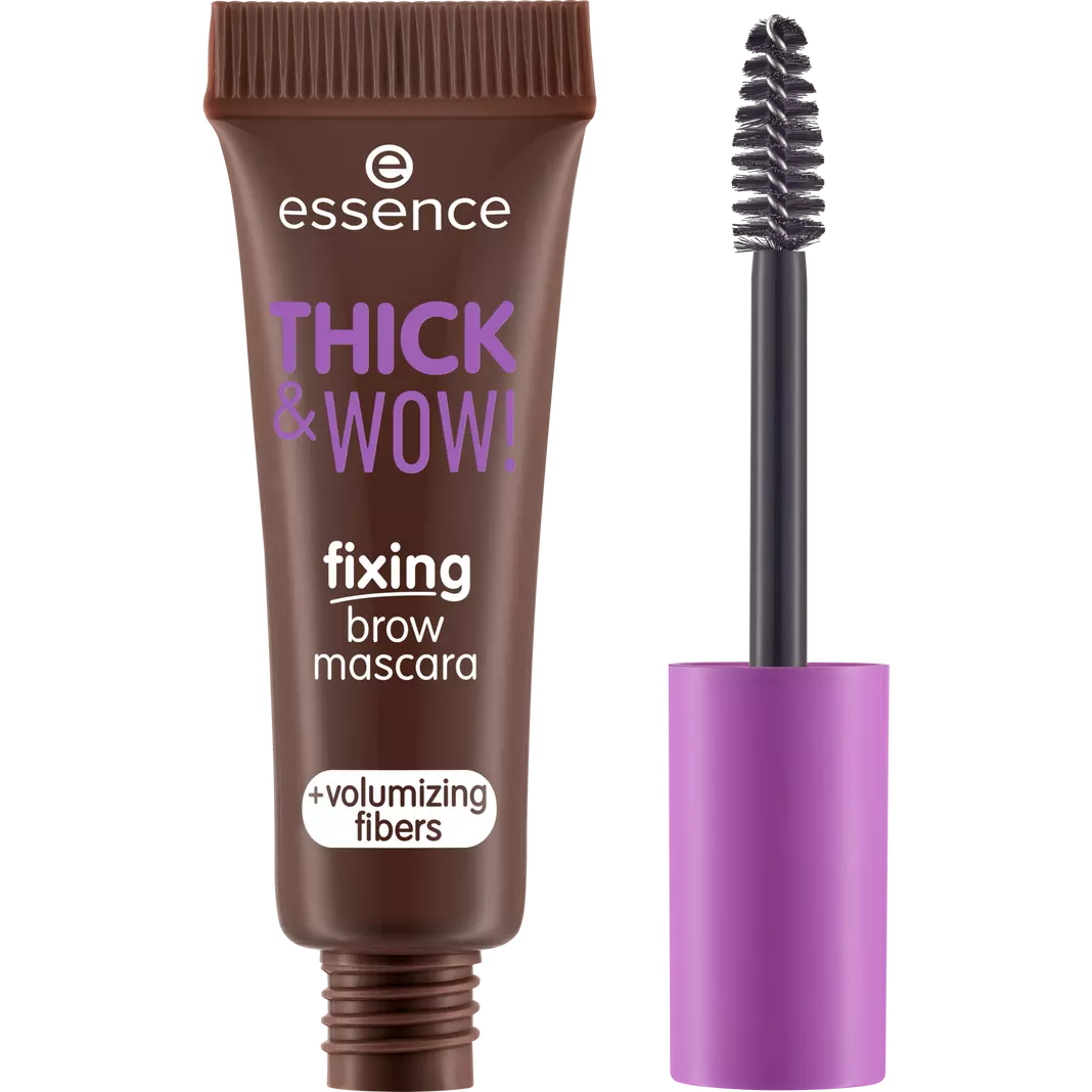 Essence Thick & Wow! Fixing Brow Mascara | ايسنس ماسكارا تحديد الحواجب