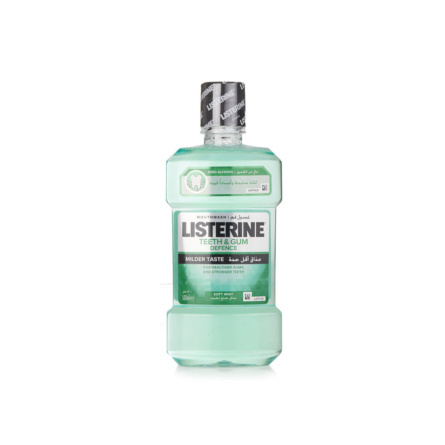 Teeth & Gum Defence Zero Mouthwash - 500ml