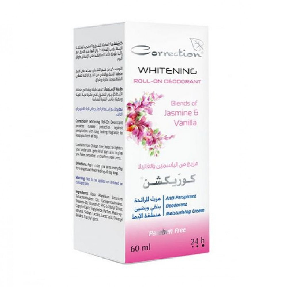 Whitening-Deodorant Roll-On Jasmine-Vanilla - 60ml