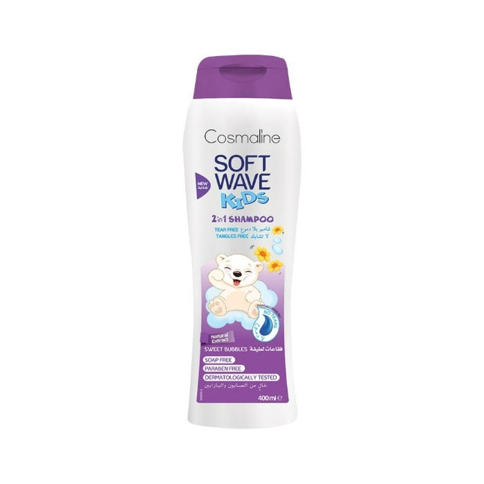 Soft Wave Kids Shampoo Sweet Bubbles - 400ml