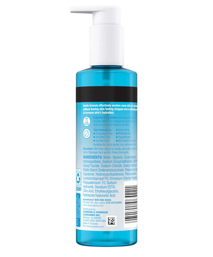 Neutrogena Hydro Boost® Water Gel Face Cleanser - 150ml | نيتروجينا غسول جيل مائي هايدرو بوست - 150 مل