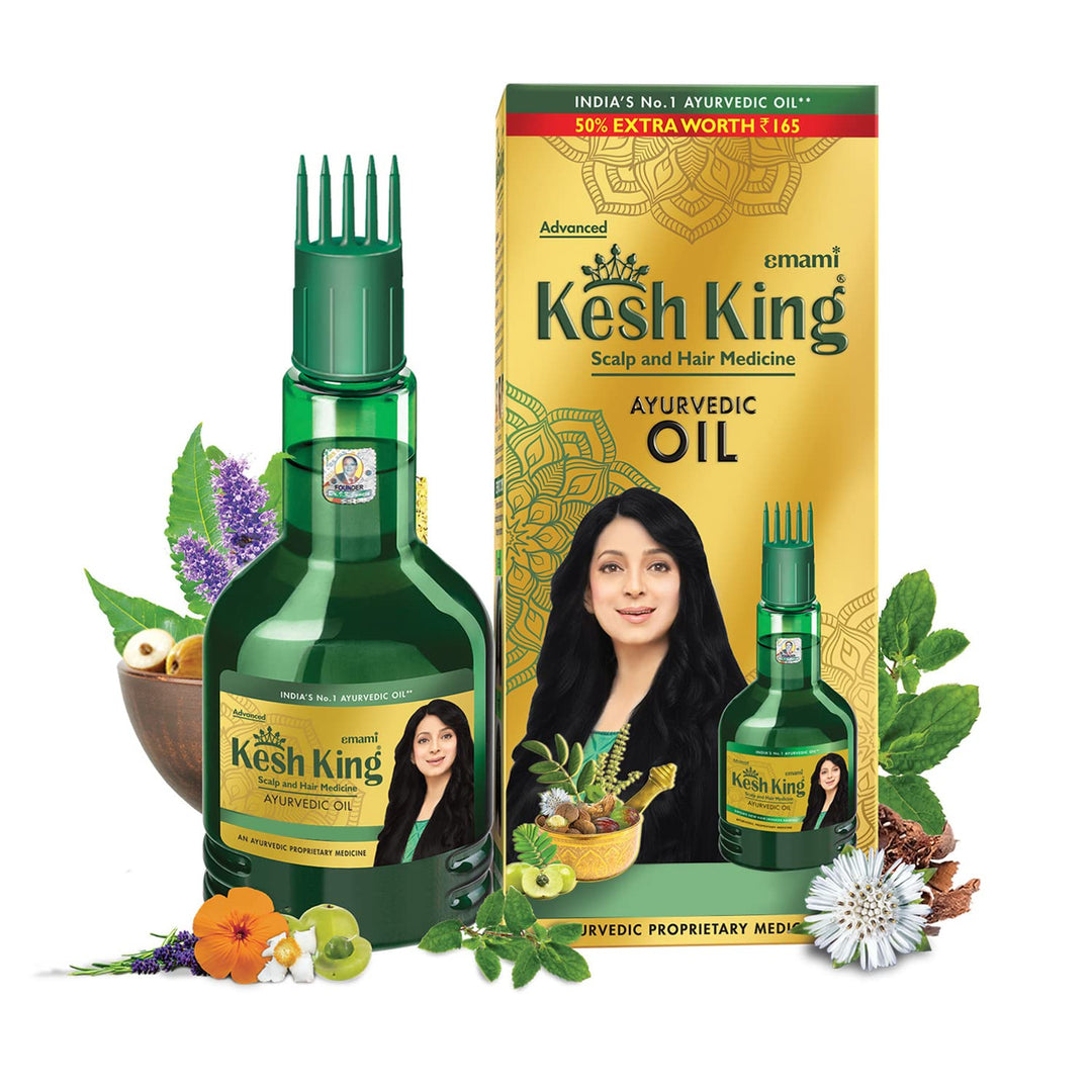 Kesh King Ayurvedic Scalp and Hair Oil, - 100ml