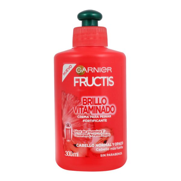Fructis Crema Para Peinar Brillo Vitamindo - 300ml