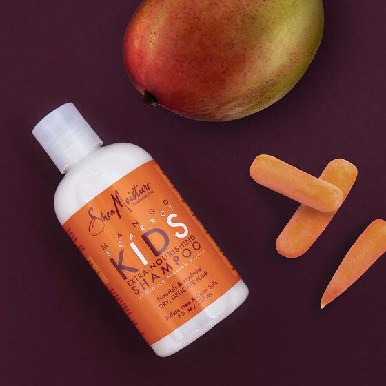 Mango & Carrot Kids Extra-Nourishing Shampoo - 237ml | شامبو مغذي للغاية للأطفال بالمانجو والجزر - 237 مل