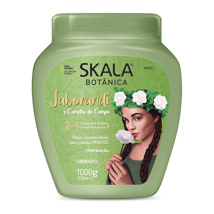 Skala Jaborandi And Camellia Cream - 1000g | سكالا كريم ماسك وبلسم للشعر الدهني - 1000 غرام