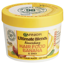 جاري تحميل الصورة , Ultimate Blends Hair Food Banana &amp; Shea 3 In1 Hair Mask -  390ml
