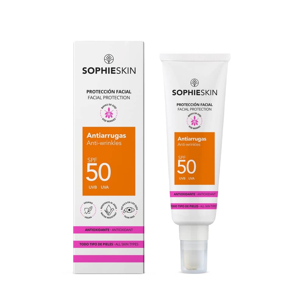 Sophieskin crema solar facial antiarrugas SPF50 - 50ml