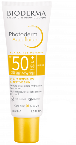 Bioderma Photoderm Aquafluide SPF50+ | بيوديرما واقي شمسي بعامل حماية 50 للبشرة الدهنية