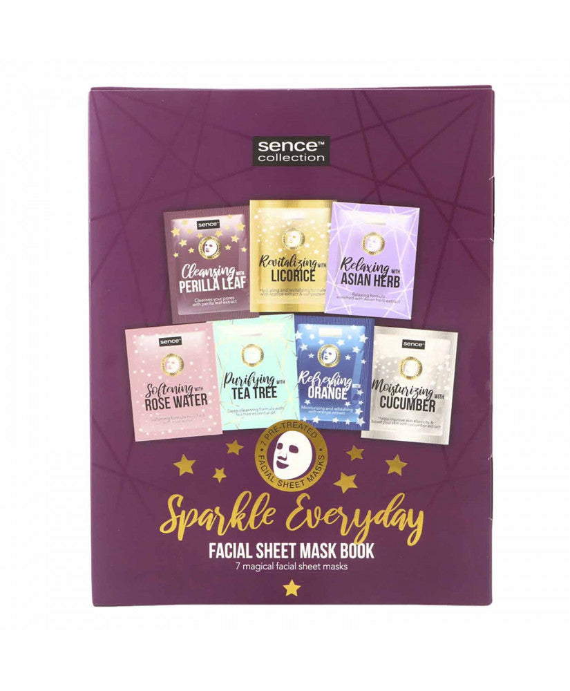 Facial Sheet Mask Magical Charm Book - 23ml  - 7Pcs