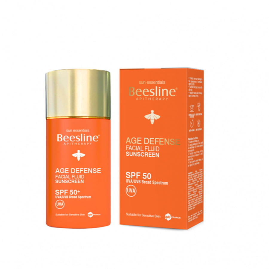 Age Defense Facial Fluid Sunscreen With Spf 50 - 40ml