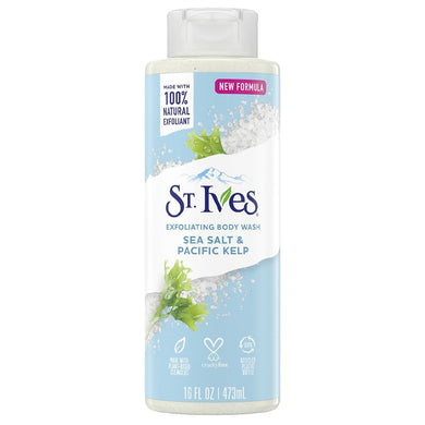 Exfoliating Body Wash Sea Salt And Pacific Kelp - 473ml